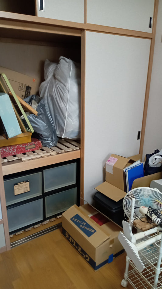 市営住宅の遺品整理