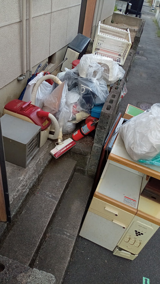 退去に伴う不用品回収
