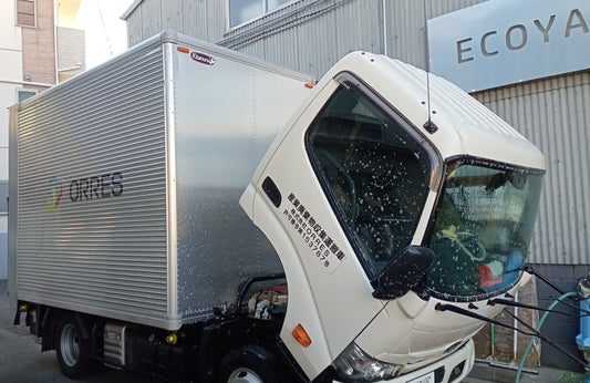 今回は毎年恒例！トラックの洗車🚚