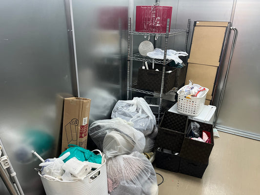 レンタル倉庫内の不要品回収依頼