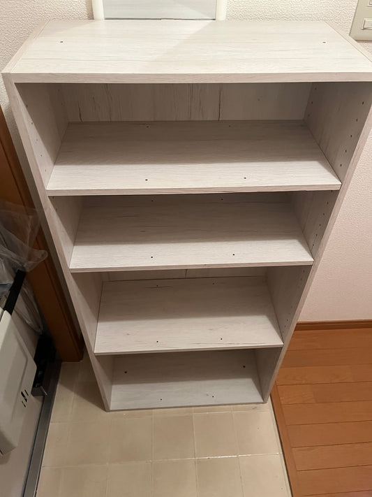 不要になった本棚を回収
