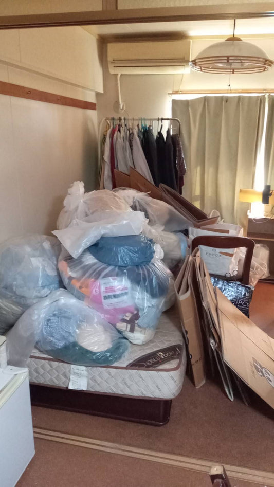使われていないお部屋の不要品の回収